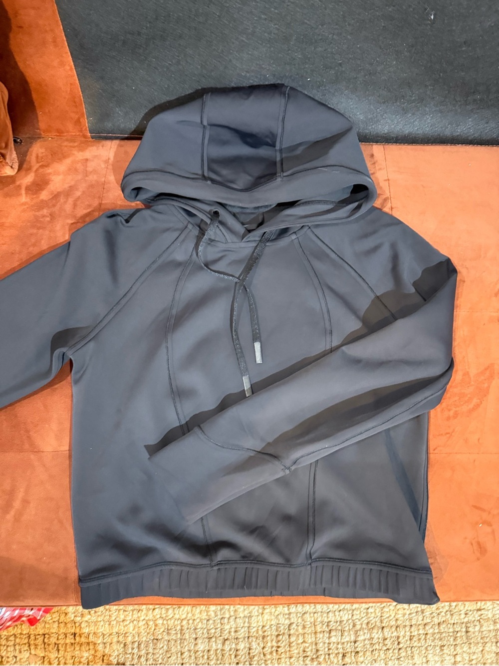 lululemon athletica Black Hooded Athletic Pullover
